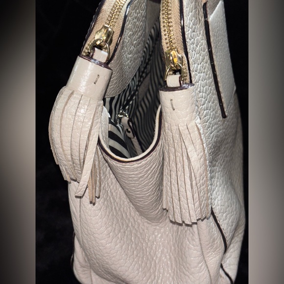 Kate Spade taupe pebble leather handbag - Picture 5 of 14